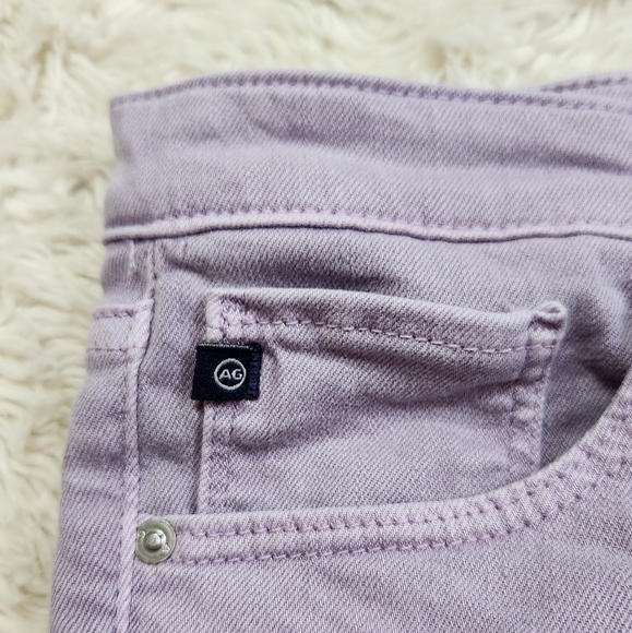 AG Adriano Goldschmied The Legging Ankle Super Skinny Stretch Denim 27R Lilac - Picture 7 of 16